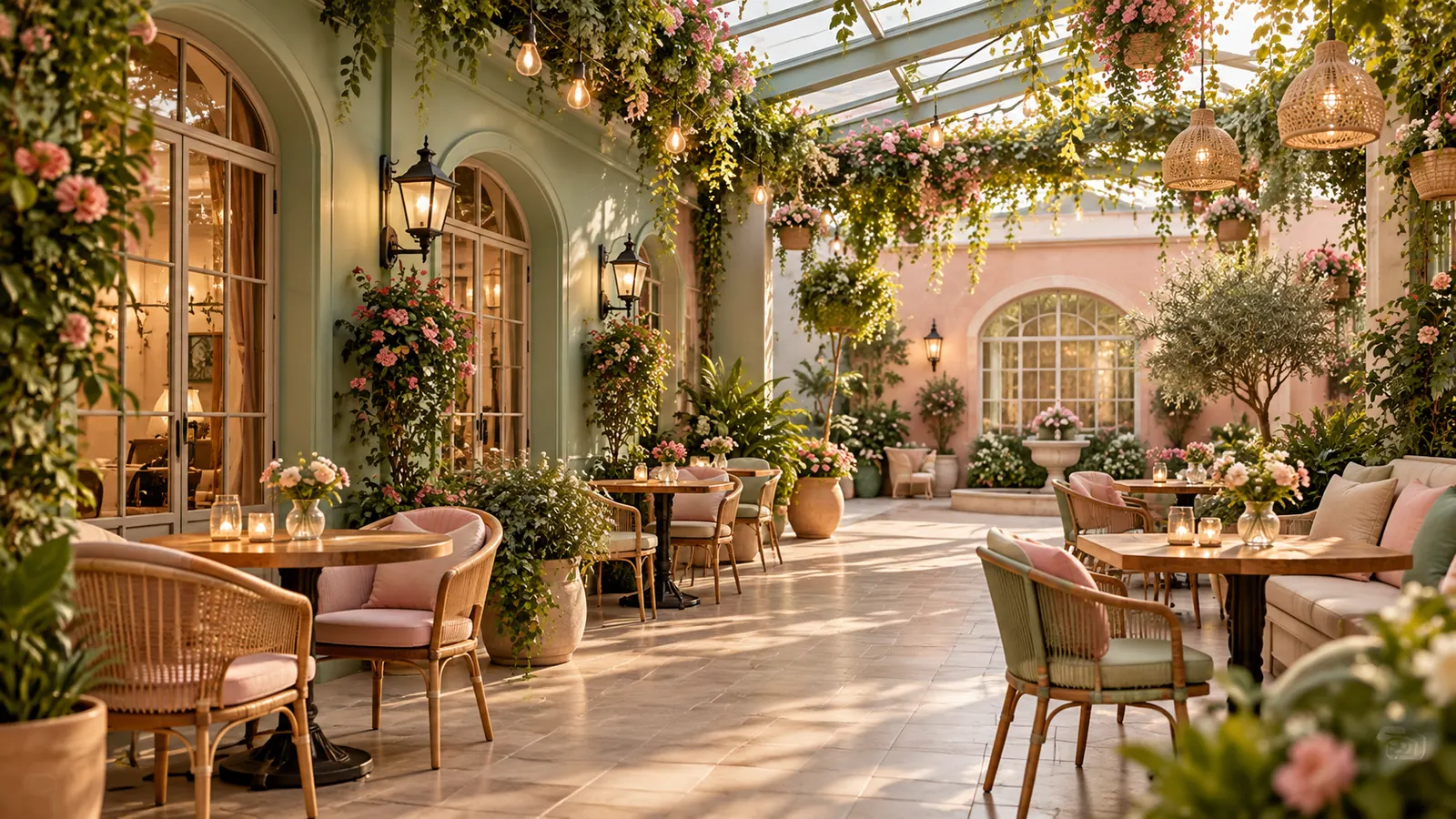 Café interior